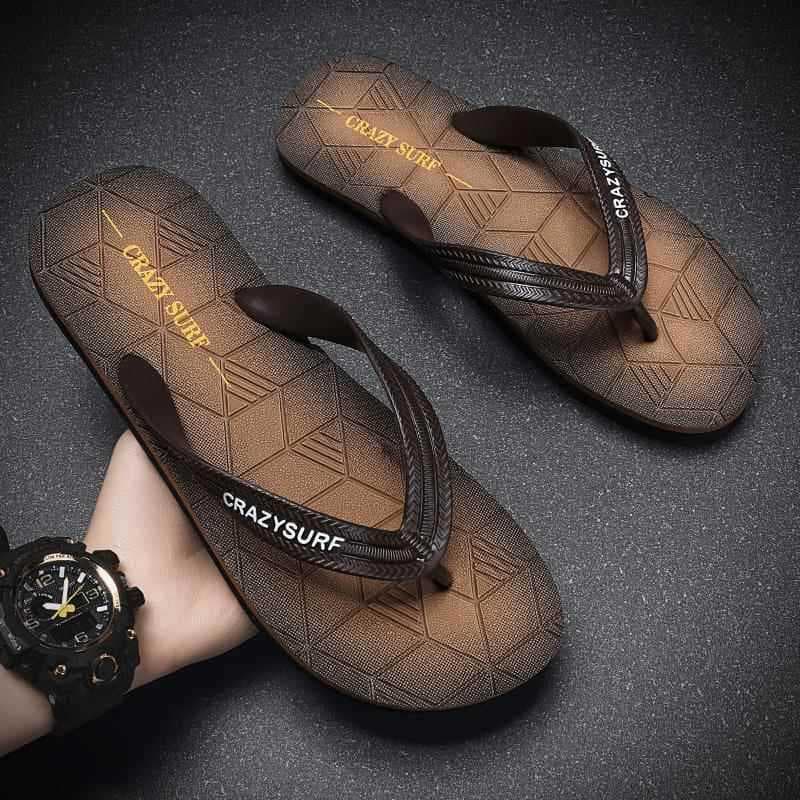 Chinelos masculinos verão ao ar livre wear esportes chinelos casuais masculinos ao ar livre antiderrapante resistente ao
