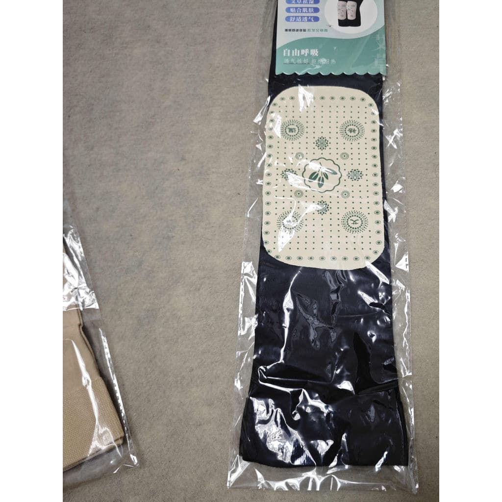 Jiayujia verão fino ar condicionado joelheiras alta elástica absinto articulações do joelho velho frio perna almofadas a