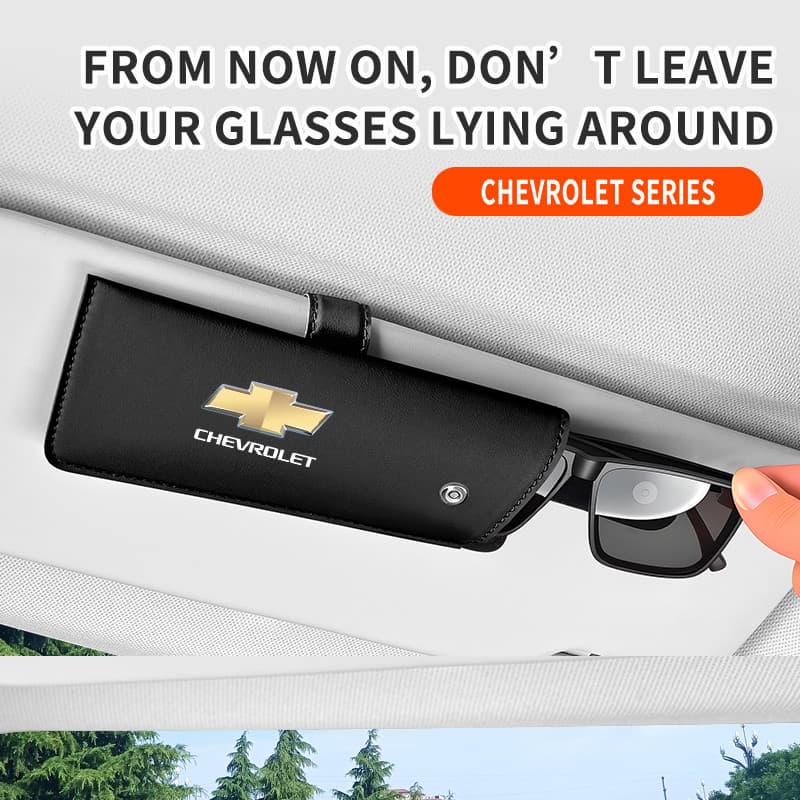 Estojo De Óculos De Carro Chevrolet 2012 2013 2014 2015 Caixa De Armazenamento De Guarda-Sol Magnética