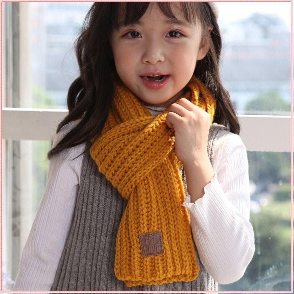 Cachecol  Kids Scarf , Aquecedor De Pescoço Quente Ao Ar Livre , De Inverno Macio E Grosso Baby Boys Girls