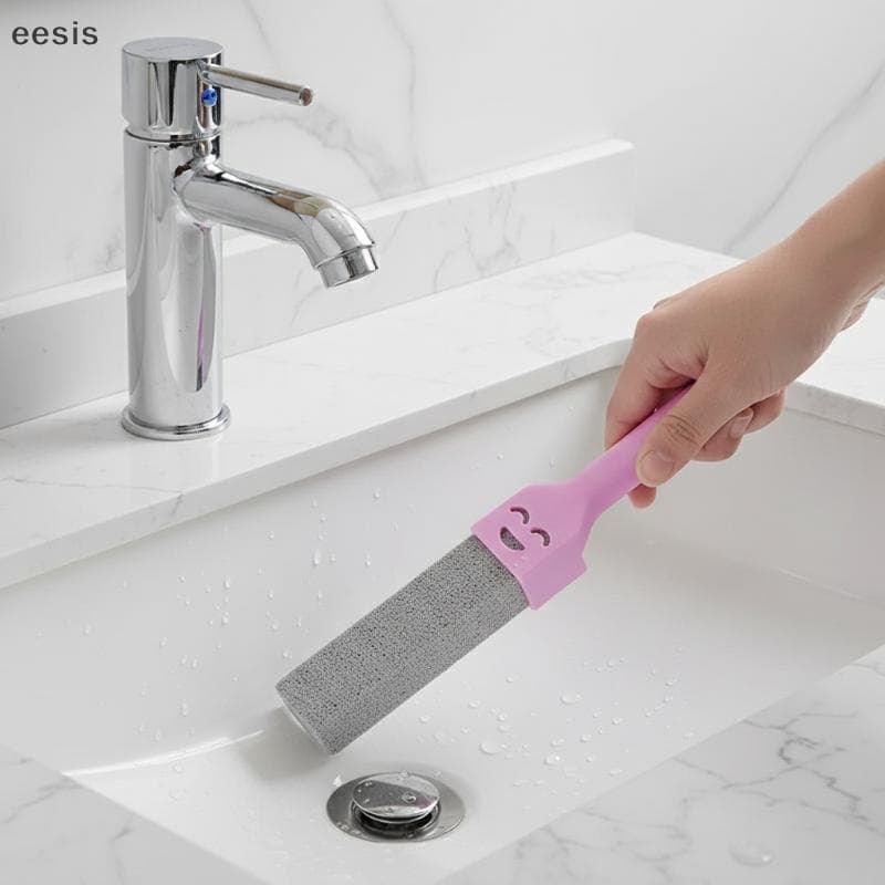 eesis Poderosa Escova De Vaso Sanitário-Pomes Para Limpeza Profunda Doméstica Remove Marcas De Água Dura Banheiro E KL