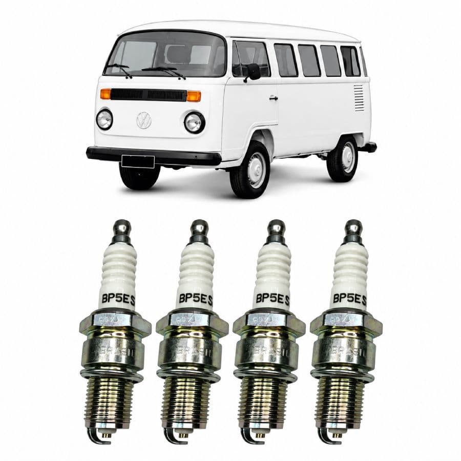 Jogo Velas Ngk Kombi 1600 1983 A 1991