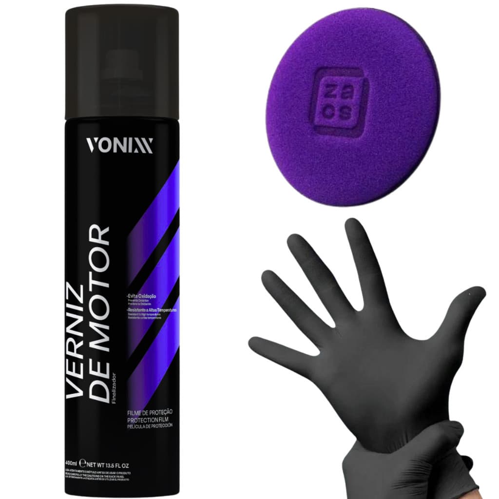 Novo Verniz Para Motor Aerosol Vonixx