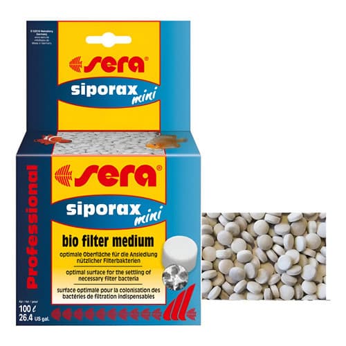 Sera Siporax Mini 130g - Mídia Biológica P/ Filtro Aquário