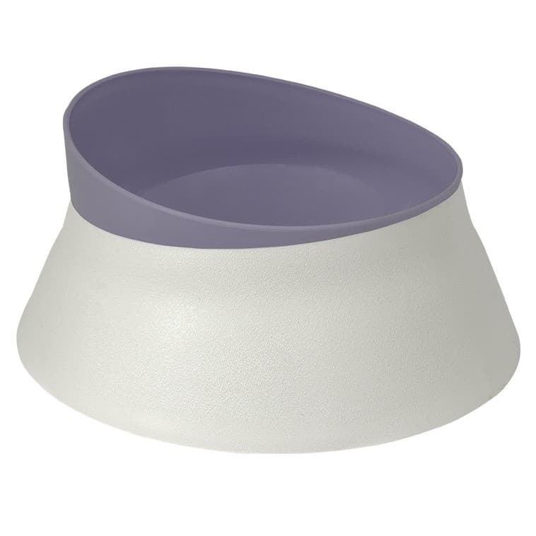 Comedouro Pequeno Lilas P/ Câes E Gatos Familia Estimação