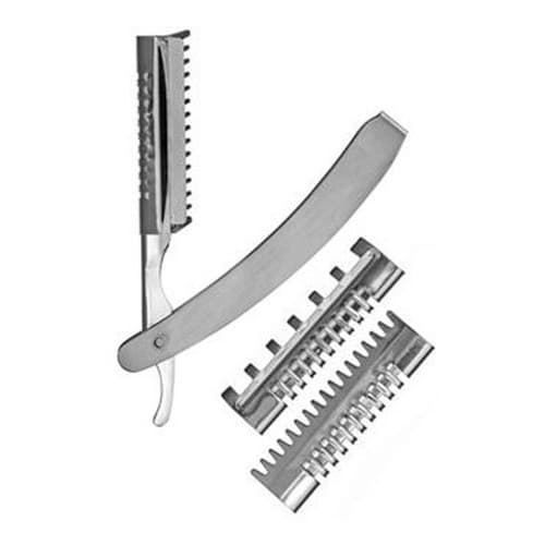 Navalhete Aço Inox Vertix 1908 Profissional Barbeiro Cabeleireiro
