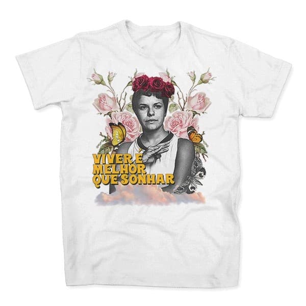 Camiseta Algodao Elis Regina MPB Musica Brasileira Nacional Ellis Unissex
