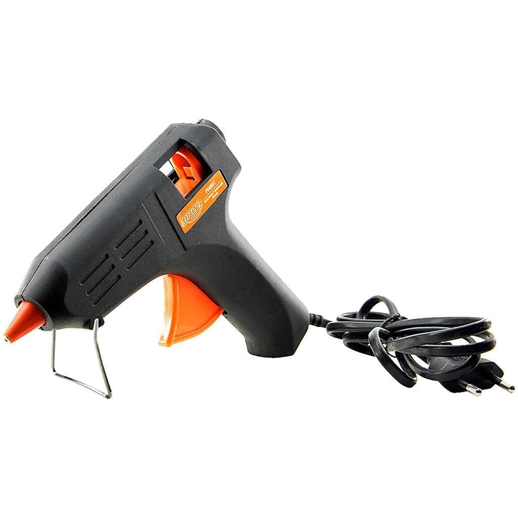 Pistola para Cola Quente Grande BRW Invente 15W Bivolt Ponta com Isolamento Térmico Selo Inmetro
