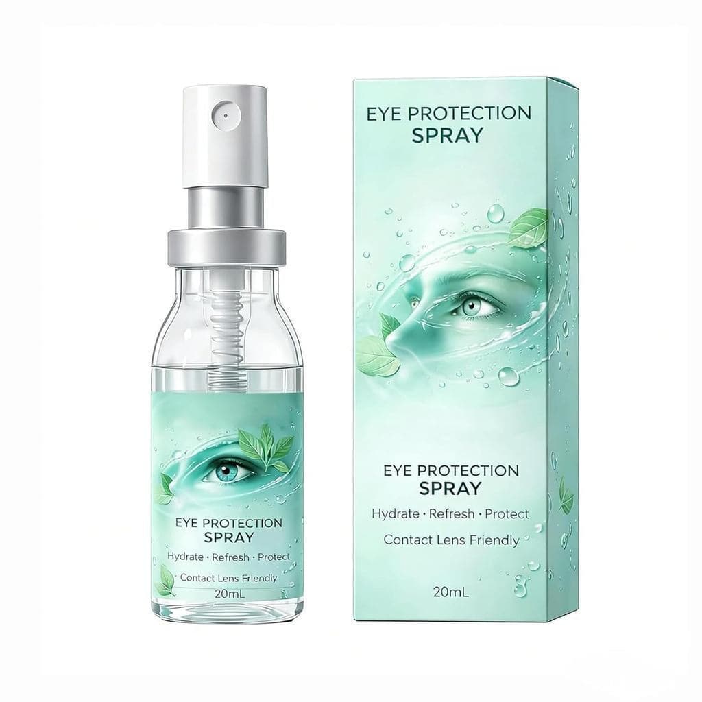 Spray Ocular de Luteína com Proteção contra Luz Azul e Ácido Hialurônico |   20 ml |   Para Olhos Secos, Escritório e Óc