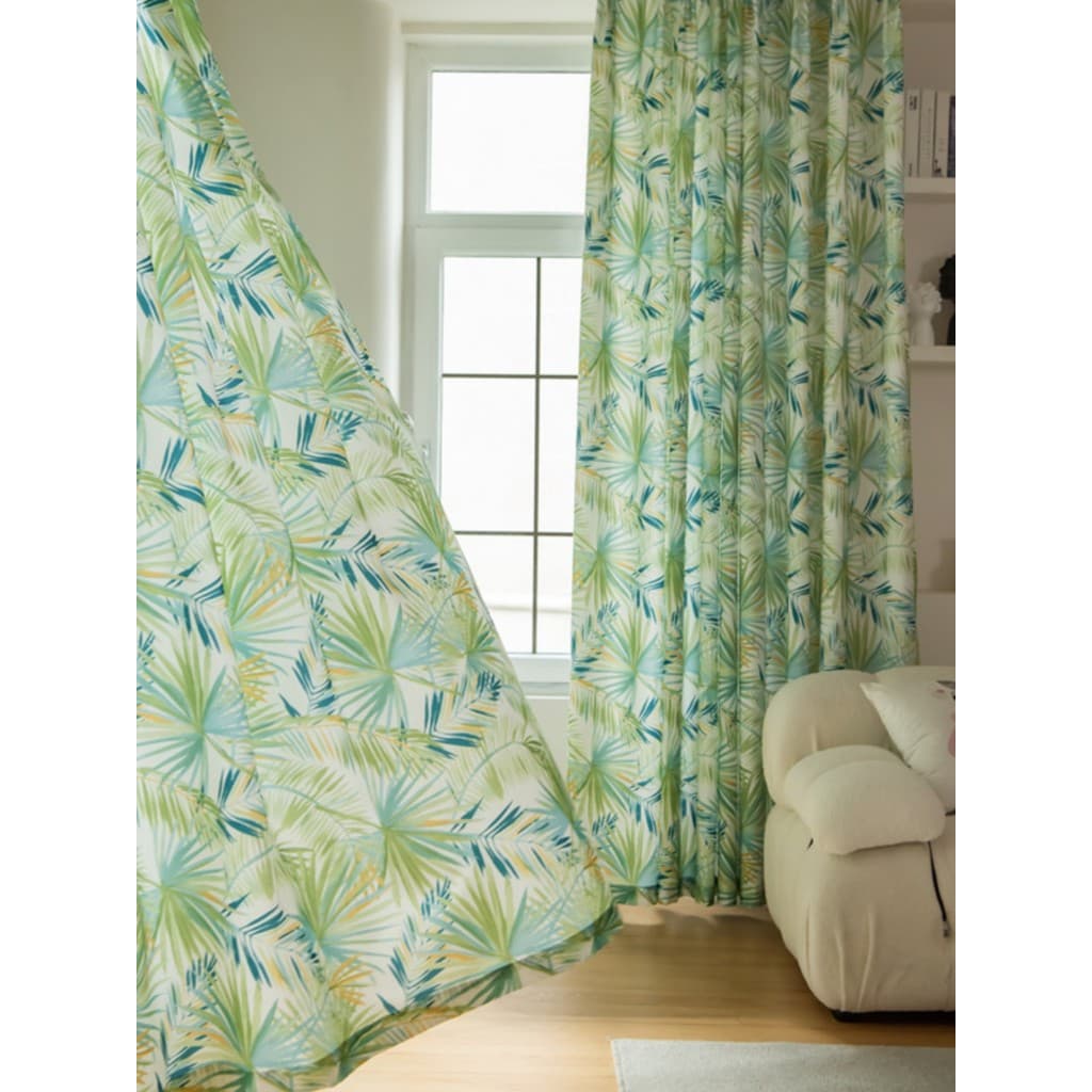 País americano sala de estar varanda quarto Bay janela Pastoral Semi-sombreamento luz-translúcido impervo quarto das cri