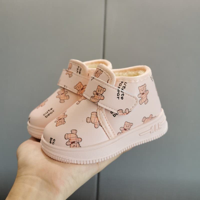 2023 inverno bebê botas de neve sapatos de algodão velo engrossado à prova dwaterproof água sapatos quentes dos desenhos