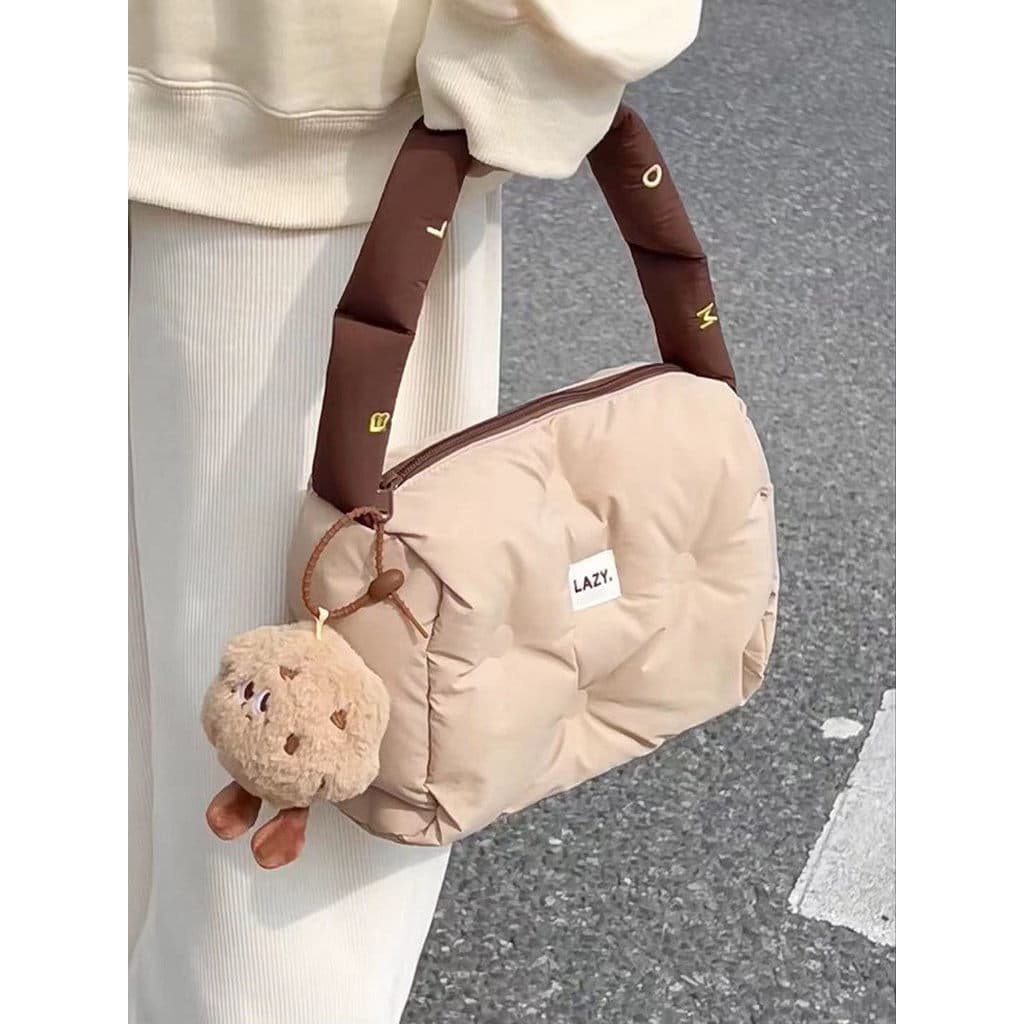 Bolsa bolsa feminina Outono inverno saco feminino 2022 novo estilo quadrado omelete saco para baixo bolsa de ombro saco