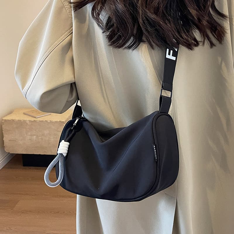 bolsa transversal feminino Bolsa Casual bolsa de lona de náilon de grande capacidade feminina 2025 novo estilo moda bols