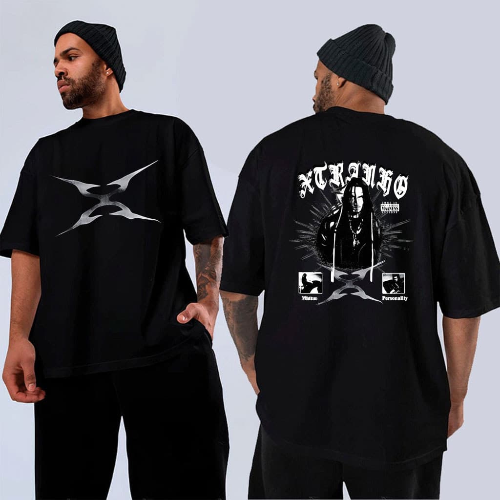 [Camiseta Premium em Algodão Puro]VU Camisa Oversized ou Básica XTRANHO Novo Álbum Matuê 30 Pra Um Trap Br Hip Hop Rap S