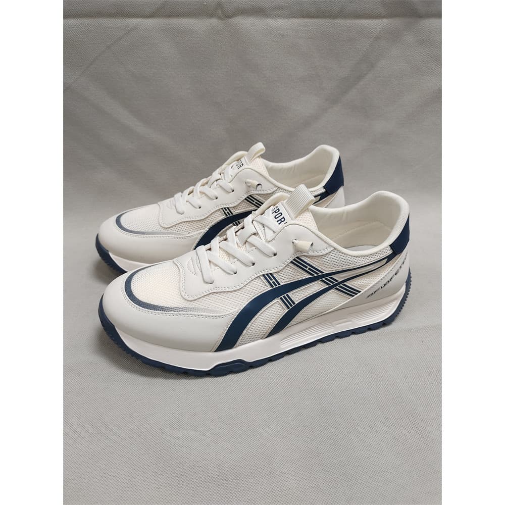 Sapatos masculinos verão novo estilo na moda malha respirável leve All-Match desodorante sapatos casuais antiderrapante