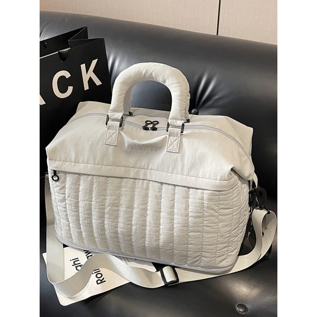 Grande capacidade expansível roupas saco de bagagem viagem portátil de curta distância viagem de negócios Commuter saco