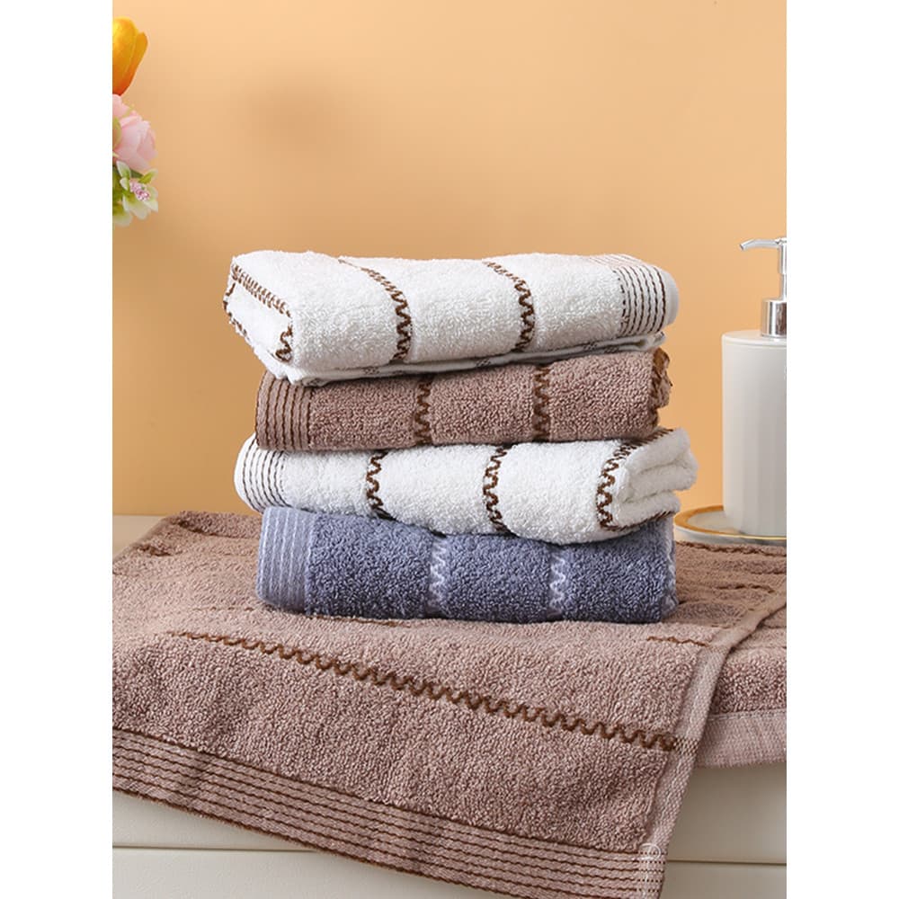 Toalha não-puro algodão doméstico rosto lavagem banho Unisex cabelo seco casal rosto toalha crianças macio absorvente ro