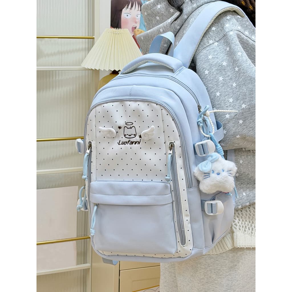 Mochila escolar estudante Do ensino médio feminino de alto valor ins japonês mochila Do ensino médio estudante da escola