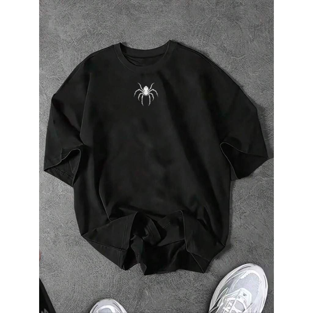 Camiseta Masculina Estampada Aranha Básica Camisa Feminina 100% Algodão Premium Reforçado