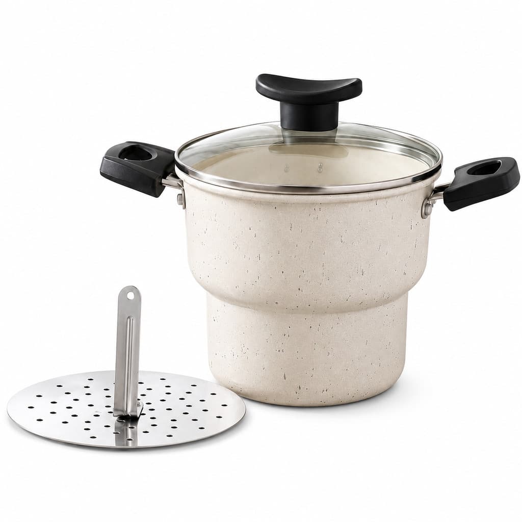 Cuscuzeiro Teflon N° 14 Antiaderente Qualidade Premium