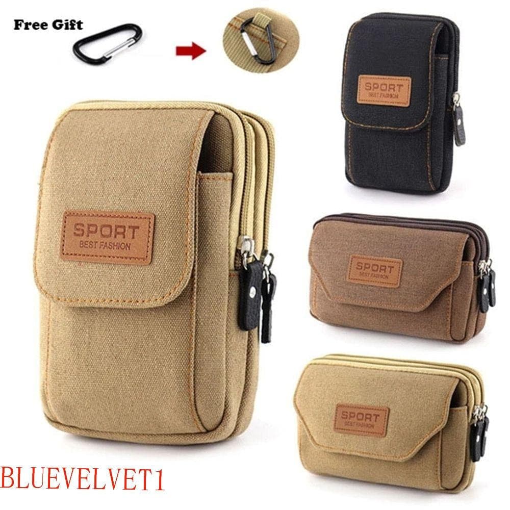 BLUEVELVET1 Bolsa Para Celular , Acessórios Universais Masculina , EDC Molle , Cinto De Cintura De Telefone