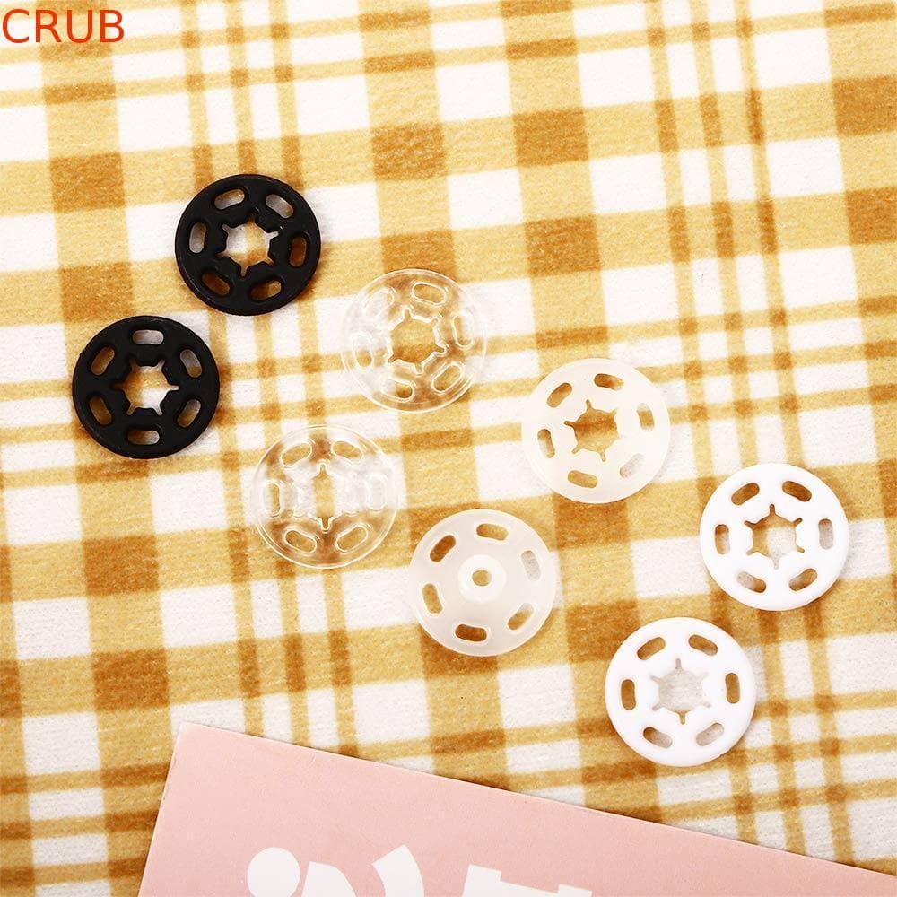 Botão Stud Transparente Acessório Artesanal DIY Artesanato Prendedor Invisível