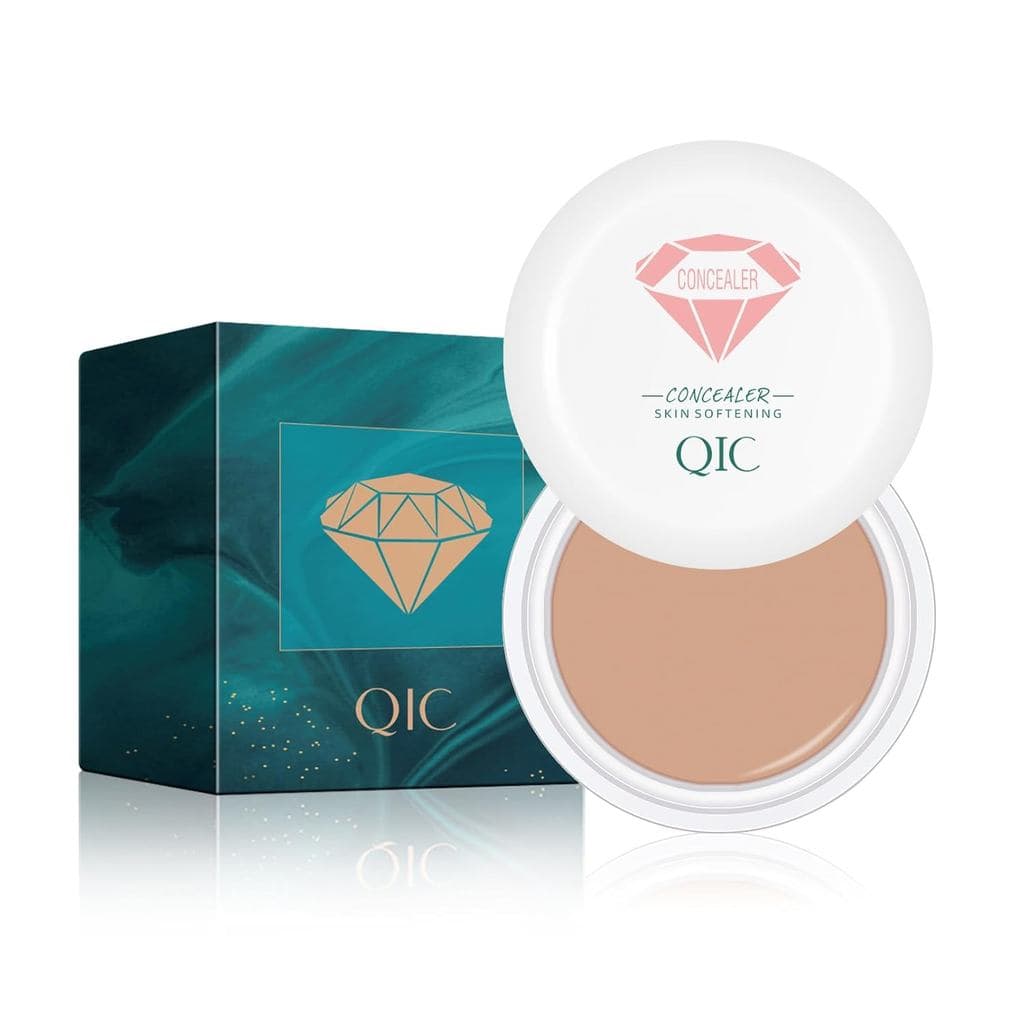 Corretivo QIC Shade 151 – Corretivo de Cobertura Total em Tom Frio para Olheiras, Vermelhidão e Cicatrizes, Corretivo em