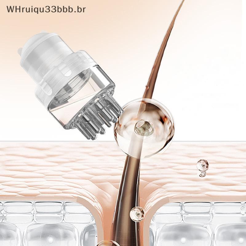 Whiruibb Pente De Massagem Para Couro Cabeludo , Soro Líquido , Escova De Óleo , Nutrição Da Cabeça , Crescimento Do Cab