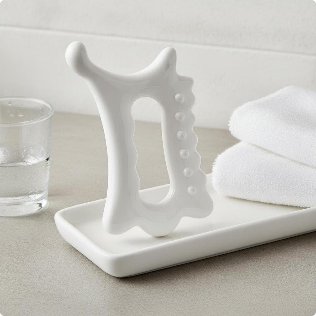 [hellery] Dispositivo De Massagem Facial Resina Gua Sha Board Ferramentas Massageadoras Faciais Para Relaxamento Spa Uso