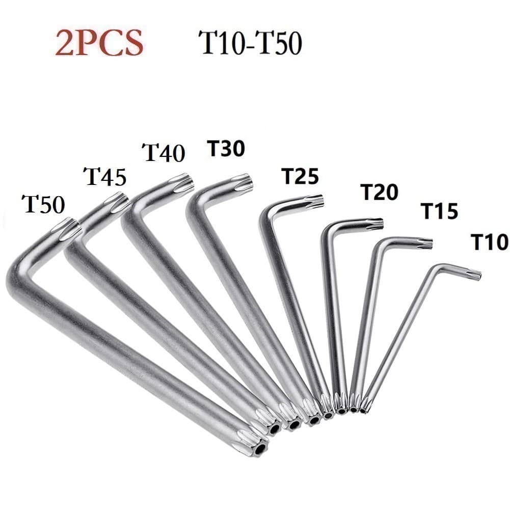Torx Screwdrivers Spanner Wrench T30/T20/T25/T10/T15 Car Repair Double Head（TAMT-BR）