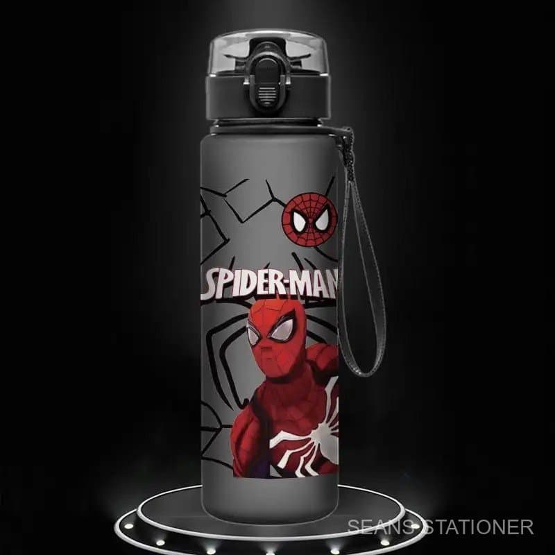 Garrafa Térmica Homem-Aranha, design clássico e elegante, mantém as bebidas frias, adequada para crianças, estudantes e