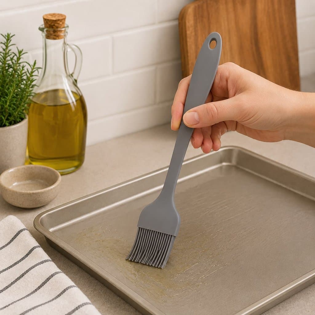 Pincel Culinário em Silicone Resistente 25cm Cinza 27356 - Vencedor