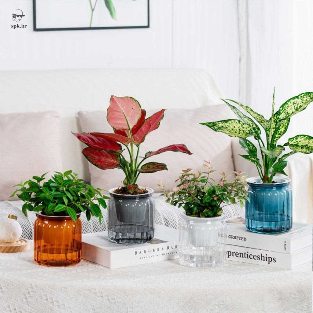 Vaso 10cm x 20cm x 30cm-Recipiente Planta Para Decoração De Casa