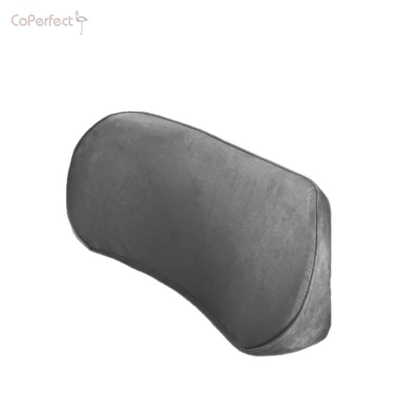 Almofada Lombar De Carro De Espuma De Memória Fina-Suporte De Assento De Cintura Para Protetor De Pescoço De Vértebra Tr