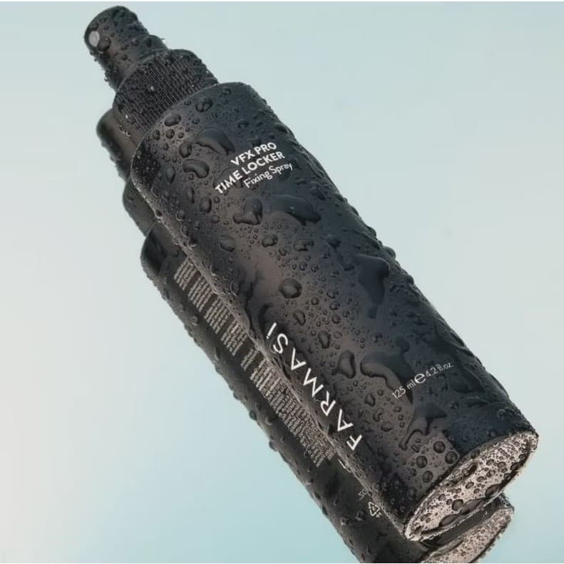 Spray Fixador de Maquiagem Grande Farmasi 125ml - VFX pro time locker fixing spray p make não borrar,controla oleosidade