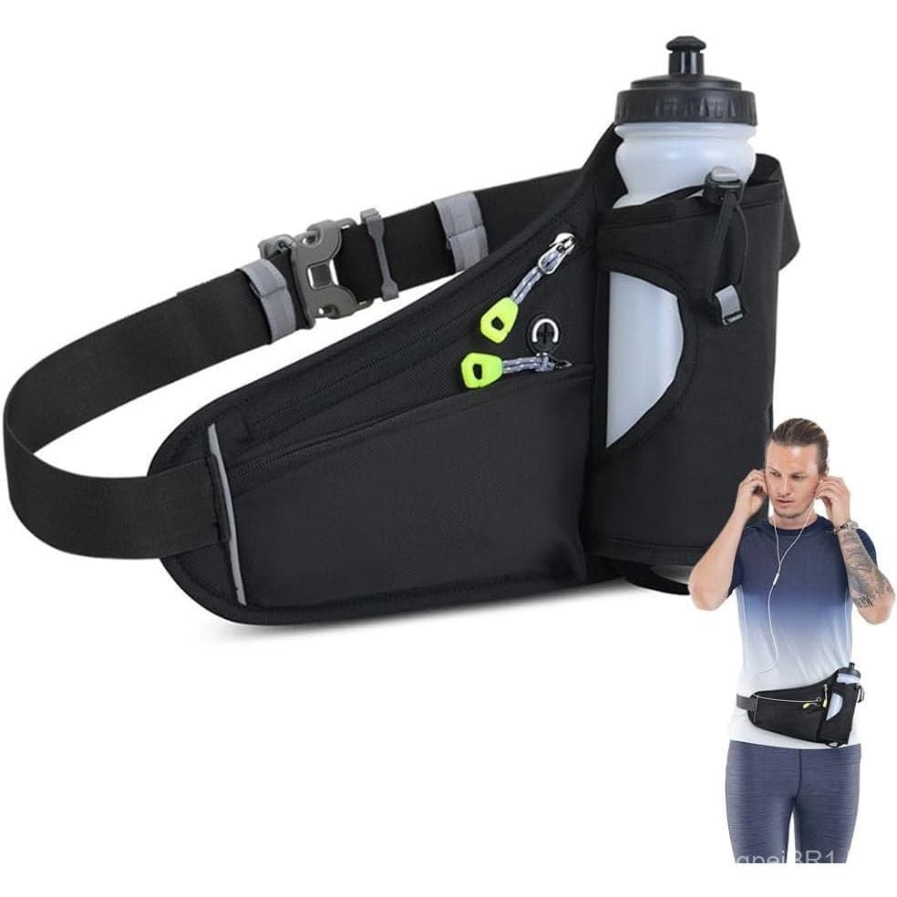 Bolsa de cintura inteligente de luxo, adequada para corrida, pode conter um celular e uma garrafa de água, bolsa de cint