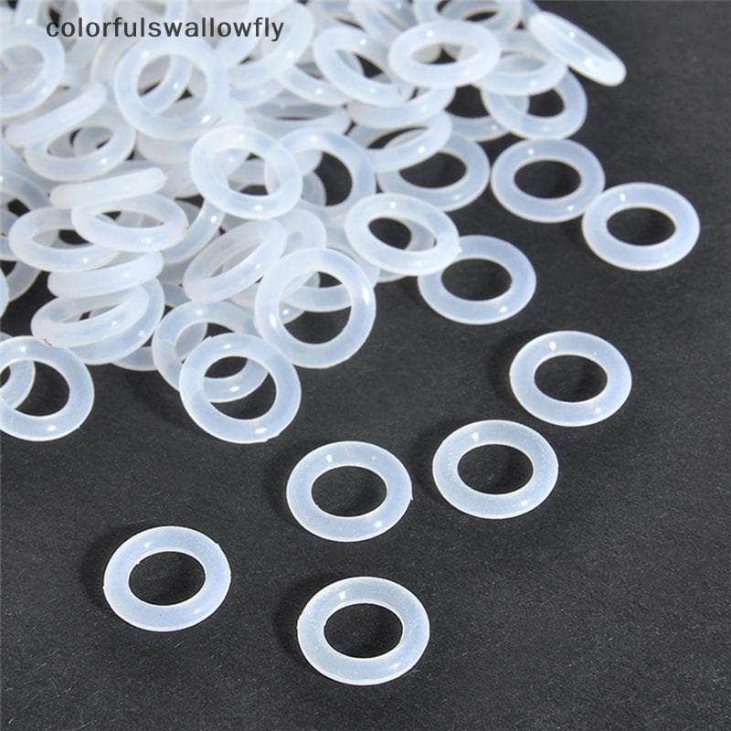 CSF 120 Unidades Amortecedores De Interruptor De Anel De Borracha De Silicone Branco Para Teclado Cherry MX