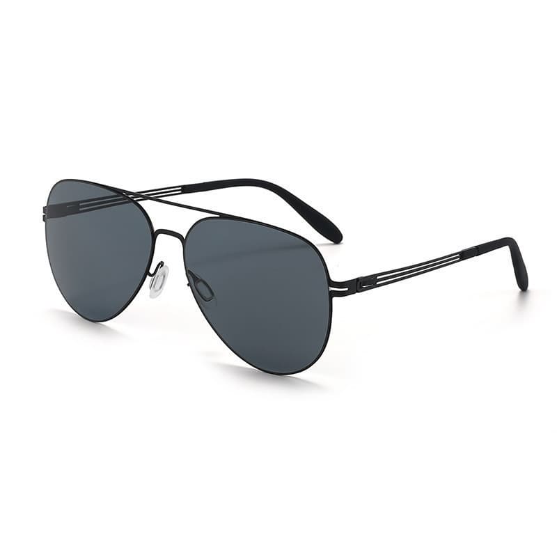 Óculos de sol polarizados de nylon de alta qualidade, novo modelo para homens, óculos de condução com sensação premium,