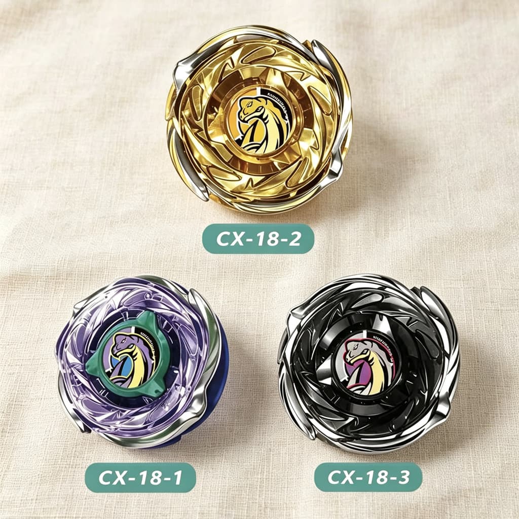 CX-18-1-2-3 Flame Brand Spinning Tops Brinquedos Crianças