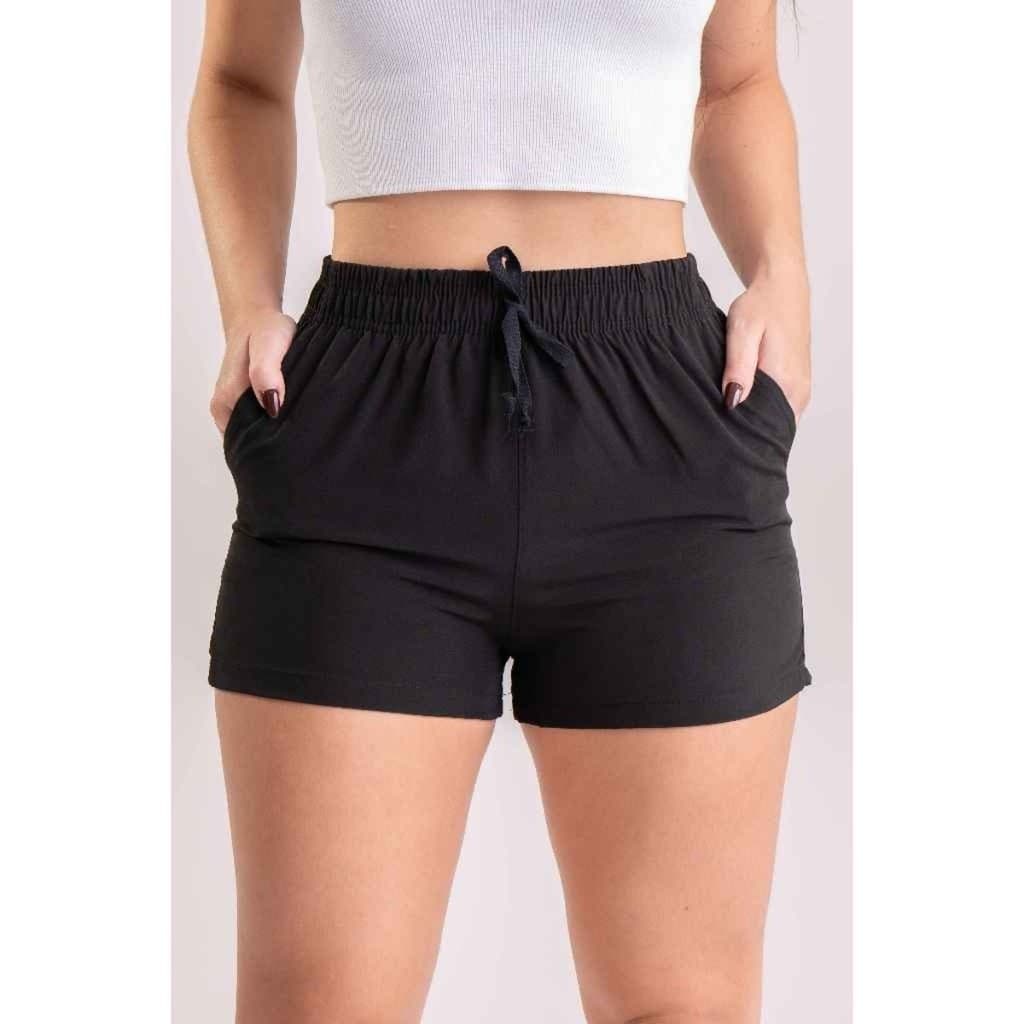 BERMUDA FEMININA TACTEL ELASTANO TOP– ROUPA PARA PRAIA, ACADEMIA, CASUAL E ESPORTIVA