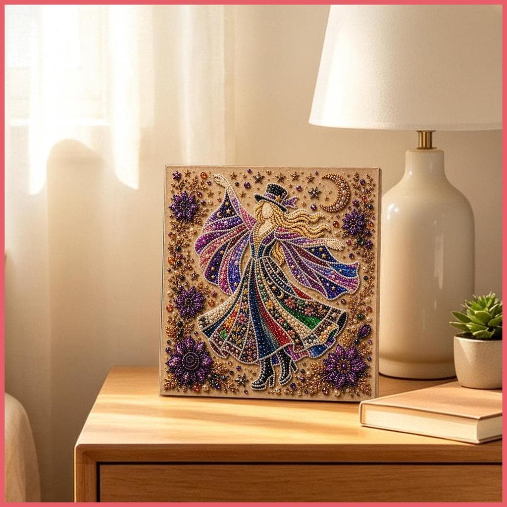 Arte De Miçangas Para Adultos , Forma Clássica , Pintura Decorativa Artesanal , Conjunto De Pérolas Entusiastas , Mulher