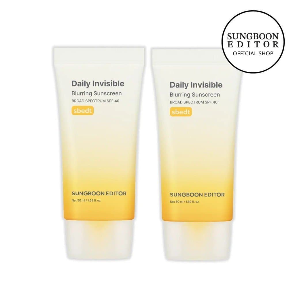 [Sungboon] Protetor Solar Diário Invisível com Efeito Blur SPF402 | Gel leve, com acabamento fosco, que disfarça os poro