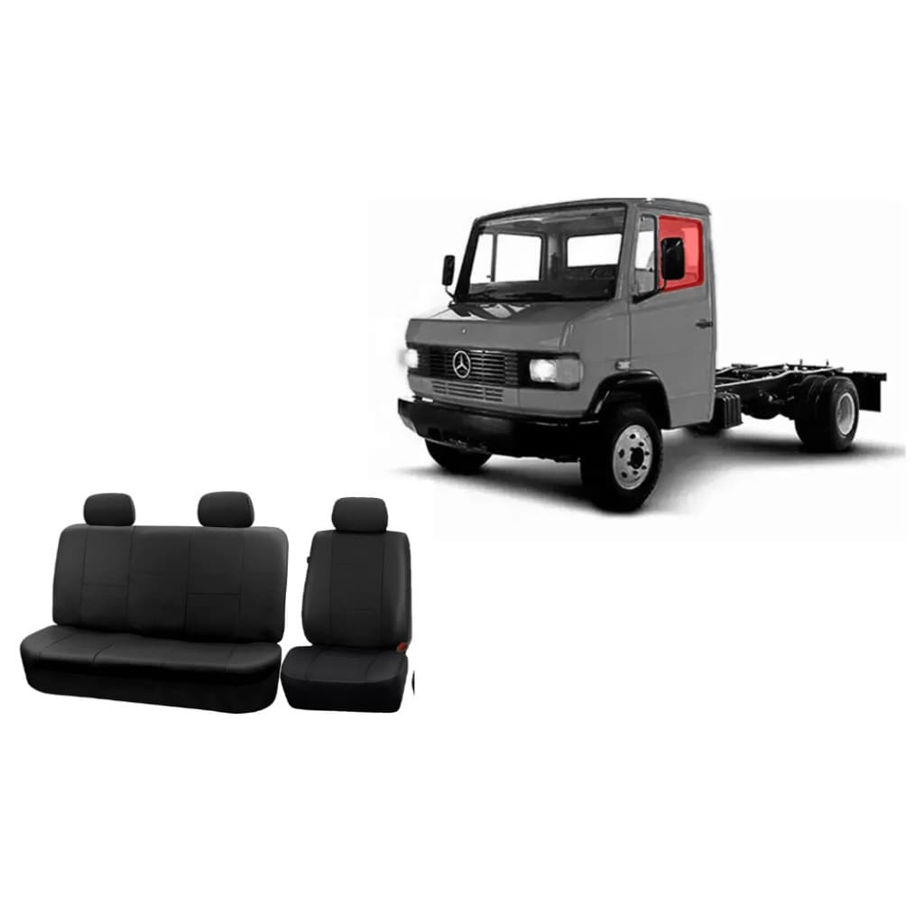 capas bancos tecido couro sob medida caminhao mercedes mb 709/710/912/1935/1398 a venda nota fiscal