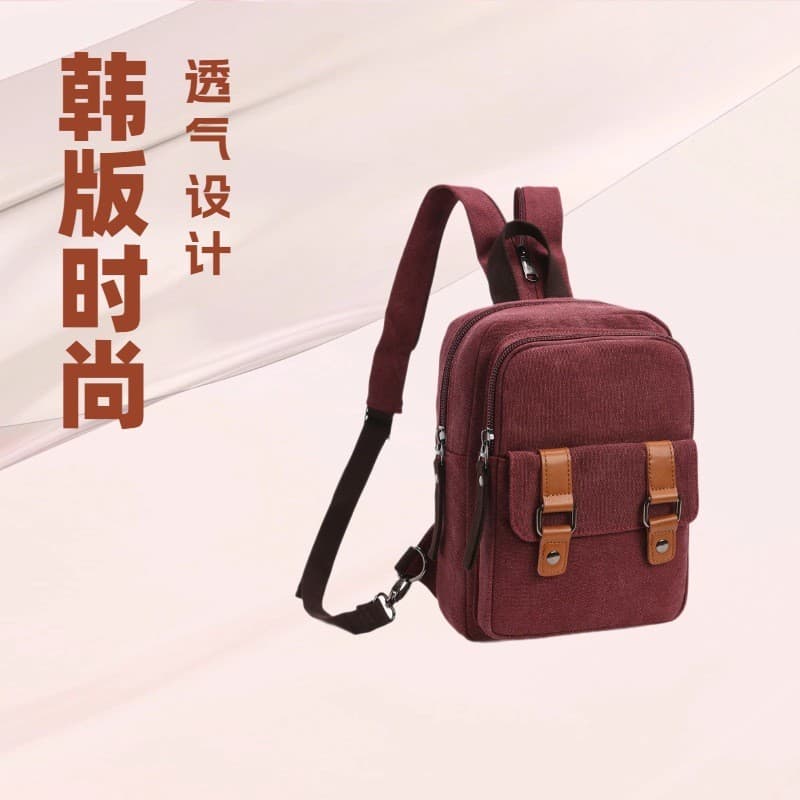 [Vendas] Bolsa feminina moderna e moderna de grande capacidade mochila de viagem ao ar livre Casual de um ombro duplo @