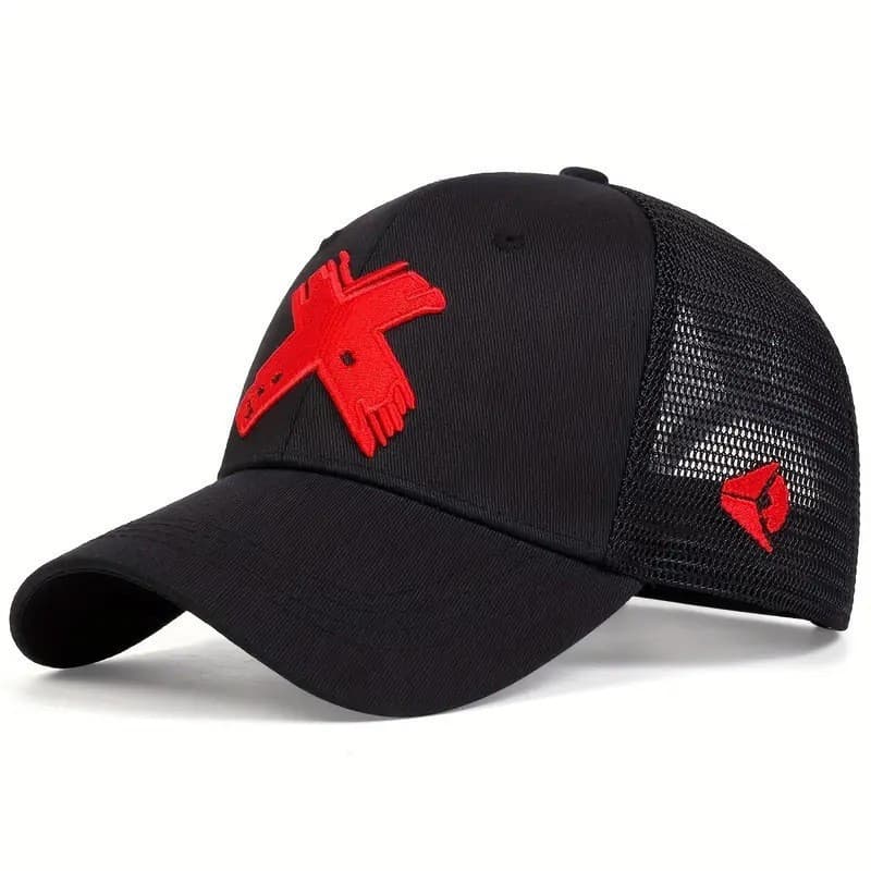 Boné Masculino de Verão com Rede Protetora, Boné de Beisebol, Boné de Rede, Boné Casual para Atividades ao Ar Livre, Bon