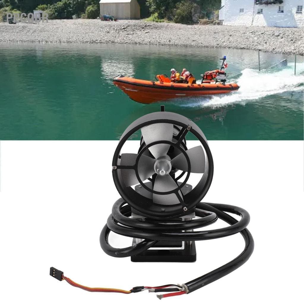Ppcobr Kyo 12et motor sem escova de propulsor subaquático 11kg 4 lâminas de liga de alumínio controlador embutido