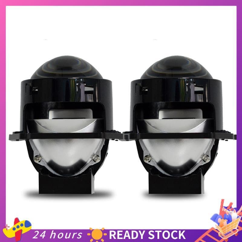 Para Modelos De Carros Universais Compatíveis Com 2 Unidades De Faróis De Projetor Bi LED De 3 Polegadas De 120 W