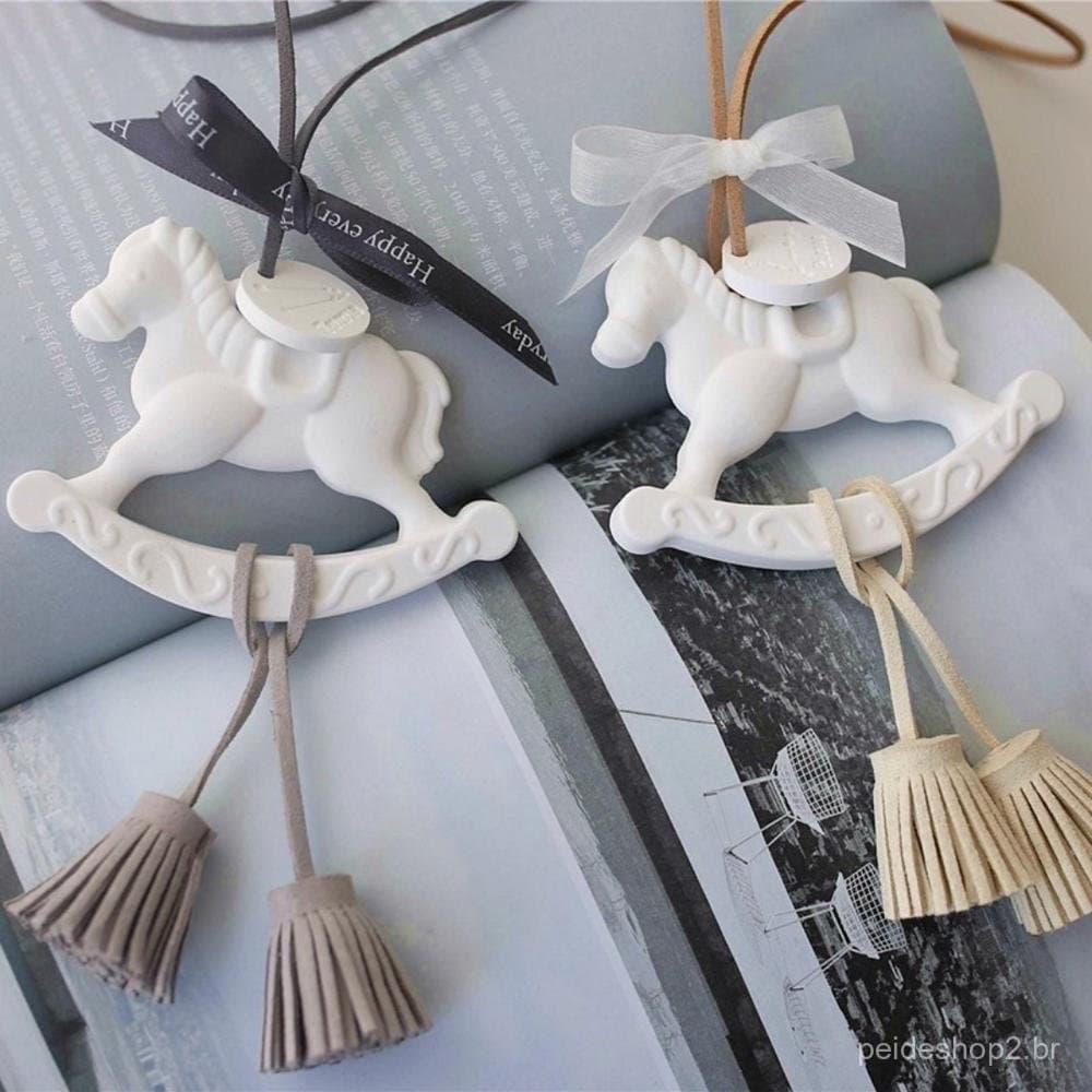 1 Unidade De Molde De Silicone Para Cavalo De Balanço Pendurado | De Qualidade Alimentar Gesso , Chocolate E Resina DIY