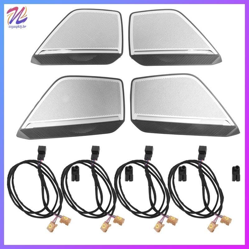 Capa De Alto-Falante Do Carro Para A6 C8 A7 Atmosphere Light Speaker Cover