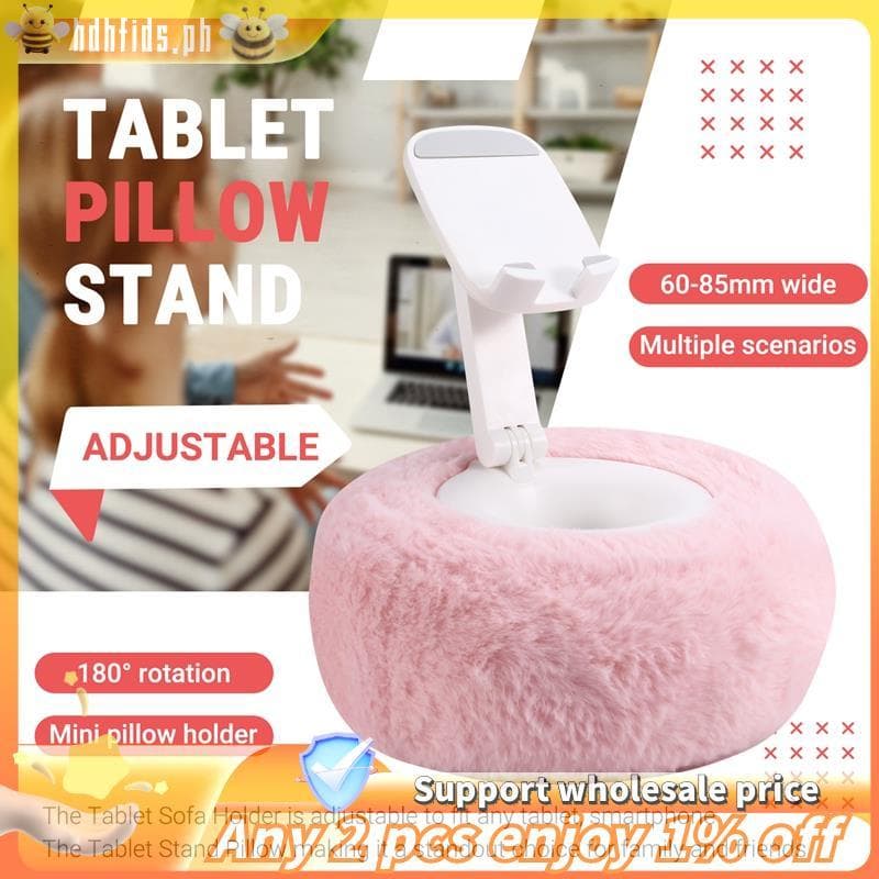 Ajustável Para Suporte De Leitura De Travesseiro Com Tigela Felpuda 360 ° Telefone Cama A